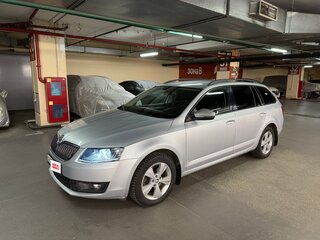 2015 Skoda Octavia III (A7), серебристый, 1410000 рублей, вид 1