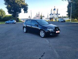 2010 Volkswagen Golf VI, чёрный, 999999 рублей, вид 3