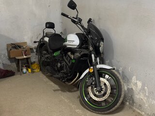 2017 Kawasaki EN650 Vulcan S, белый, 620000 рублей, вид 3