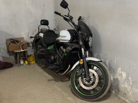 2017 Kawasaki EN650 Vulcan S, белый, 620000 рублей, вид 3