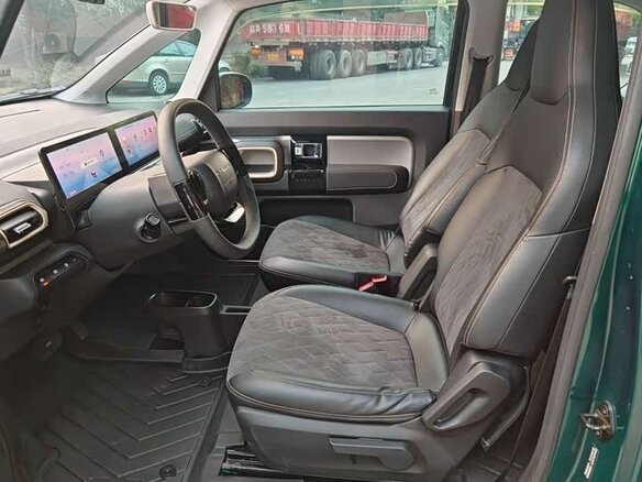 2023 Baojun Kiwi EV, зелёный - вид 4