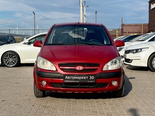 2007 Hyundai Getz I Рестайлинг, красный, 489990 рублей, вид 2