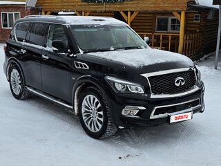 2016 Infiniti QX80 I Рестайлинг, чёрный, 3600000 рублей, вид 3