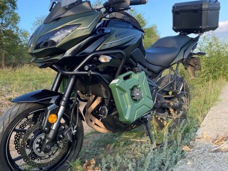 2020 Kawasaki Versys 650, зелёный, 880000 рублей, вид 1