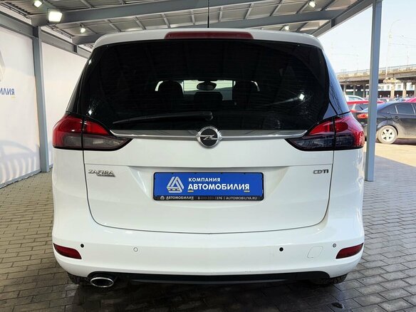2013 Opel Zafira C, белый - вид 3