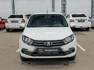 2022 Lada (ВАЗ) Granta I Рестайлинг, белый, 639000 рублей, вид 2