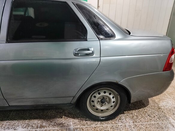 2009 Lada (ВАЗ) Priora I, серый, 255000 рублей - вид 8