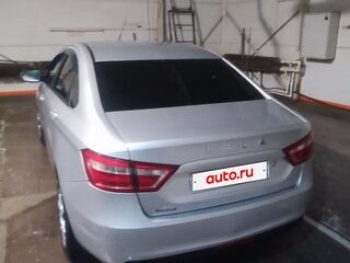 2016 Lada (ВАЗ) Vesta I, серебристый, 720000 рублей, вид 4