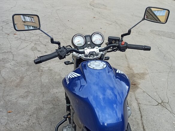 2003 Honda CB 600F Hornet, синий, 350000 рублей - вид 8