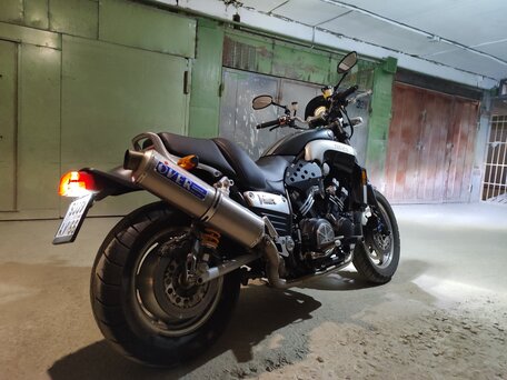 2002 Yamaha V-Max 1200, чёрный, 420000 рублей, вид 1