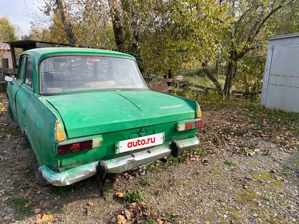 1991 Москвич 412 ИЭ, зелёный, 60000 рублей - вид 1
