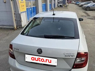 2018 Skoda Rapid I Рестайлинг, белый, 1350000 рублей, вид 5