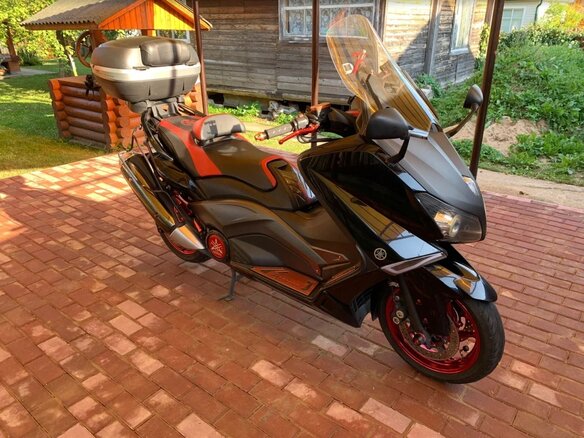 2012 Yamaha TMAX, чёрный, 520000 рублей