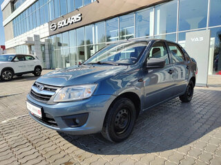 2015 Lada (ВАЗ) Granta I, синий, 398050 рублей, вид 3