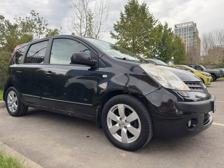 2007 Nissan Note I, чёрный, 560000 рублей, вид 3