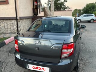 2015 Lada (ВАЗ) Granta I, серебристый, 445000 рублей, вид 5