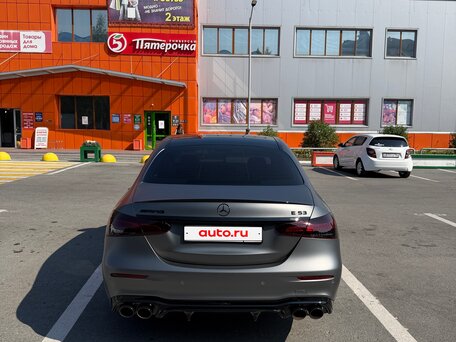 2021 Mercedes-Benz E-Класс AMG 53 AMG V (W213) Рестайлинг, серый, 7990000 рублей, вид 3