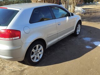 2003 Audi A3 II (8P), серебристый, 470000 рублей, вид 4