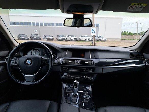 2015 BMW 5 серии 520d VI (F10/F11/F07) Рестайлинг, серый, 1565000 рублей - вид 12