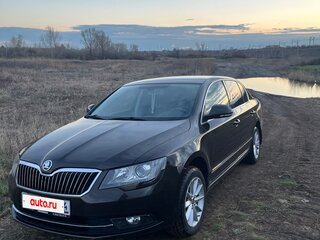 2013 Skoda Superb DSG II Рестайлинг, коричневый, 1400000 рублей, вид 1
