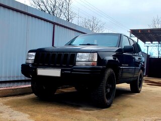 1996 Jeep Grand Cherokee I (ZJ) Рестайлинг, чёрный, 850000 рублей, вид 5