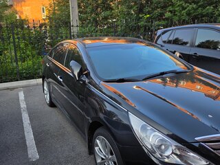 2012 Hyundai Sonata VI (YF), чёрный, 1000000 рублей, вид 1
