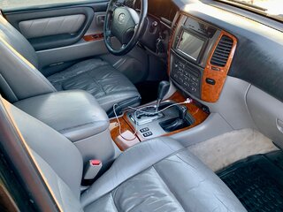 2004 Toyota Land Cruiser 100 Series Рестайлинг 1, чёрный, 1580000 рублей, вид 5