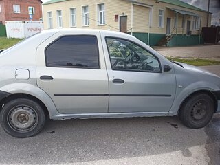 2008 Renault Logan I, серый, 160000 рублей, вид 3