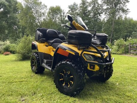 2011 BRP Can-Am Outlander Max XT-P 650T, жёлтый, 800000 рублей, вид 3