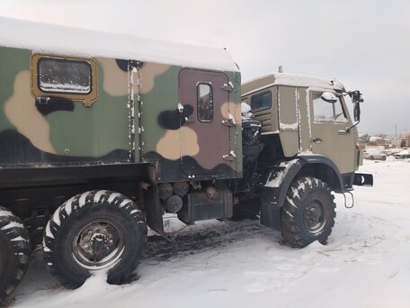 1993 КамАЗ 45141, зелёный, 3500000 рублей, вид 4