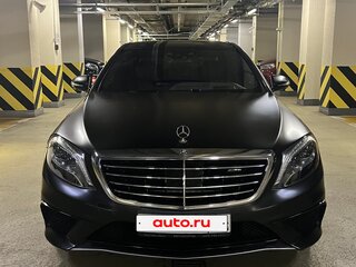2016 Mercedes-Benz S-Класс AMG 63 AMG Long III (W222, C217), чёрный, 6800000 рублей, вид 5