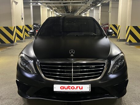 2016 Mercedes-Benz S-Класс AMG 63 AMG Long III (W222, C217), чёрный, вид 5
