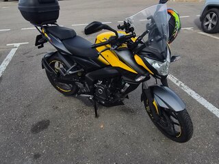 2019 Bajaj Pulsar NS 200, жёлтый, 195000 рублей, вид 4