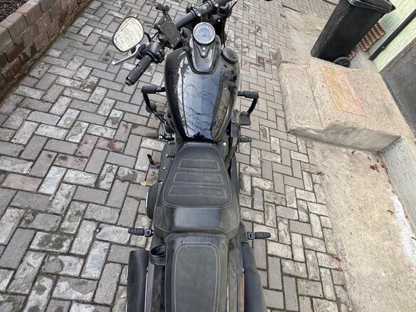 2022 Harley-Davidson Fat Bob, чёрный, 1830000 рублей - вид 5