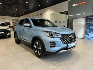 2024 Chery Tiggo 4 Pro I Рестайлинг, синий, 1620000 рублей, вид 3