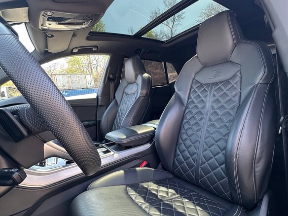 2020 Audi Q8 50 TDI I (4M), чёрный, 6500000 рублей - вид 33