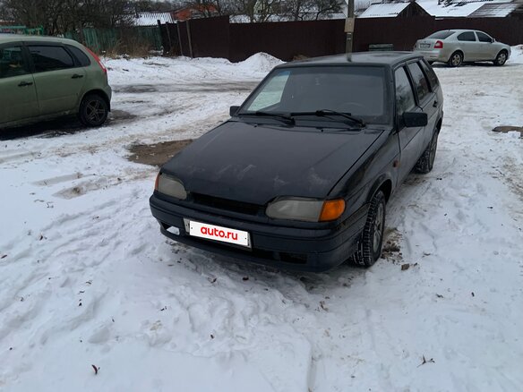 2004 Lada (ВАЗ) 2114, чёрный, 125000 рублей - вид 6