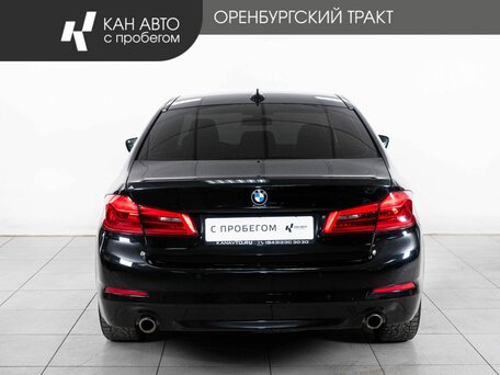 2019 BMW 5 серии 520d VII (G30/G31/G38), чёрный, 2720000 рублей, вид 4