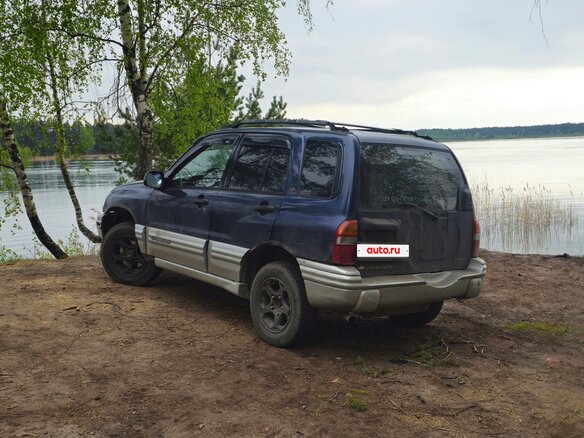 2001 Chevrolet Tracker II, синий, 340000 рублей - вид 5