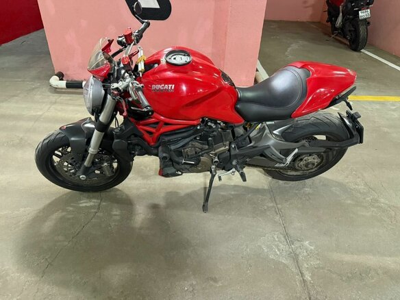 2014 Ducati Monster 1200, красный - вид 4