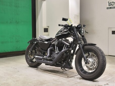 2013 Harley-Davidson Forty-Eight, чёрный, 950000 рублей, вид 3