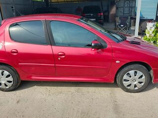 2007 Peugeot 206, красный, 280000 рублей, вид 4
