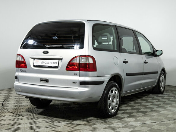 2002 Ford Galaxy I Рестайлинг, серебристый - вид 5