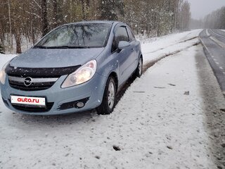 2007 Opel Corsa D, голубой, 250000 рублей, вид 1