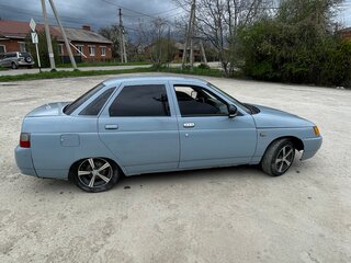 2003 Lada (ВАЗ) 2110, серебристый, 100000 рублей, вид 4