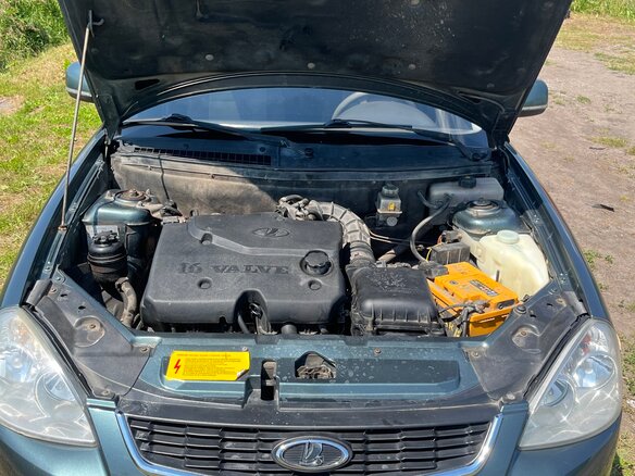 2010 Lada (ВАЗ) Priora I, серый, 260000 рублей - вид 14