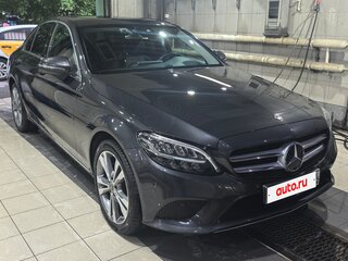 2019 Mercedes-Benz C-Класс 220 d IV (W205) Рестайлинг, чёрный, 3700000 рублей, вид 4