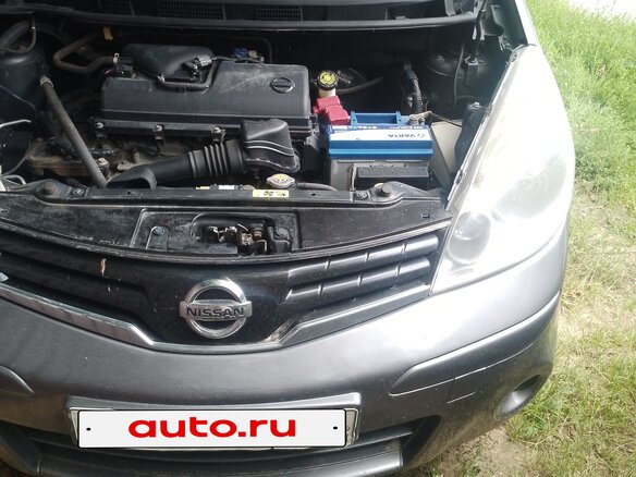 2013 Nissan Note I Рестайлинг, серый, 600000 рублей - вид 6