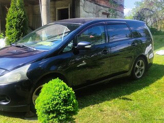 2006 Mitsubishi Grandis I, чёрный, 450000 рублей, вид 1