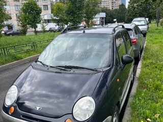 2008 Daewoo Matiz Best I Рестайлинг, синий, 210000 рублей, вид 2